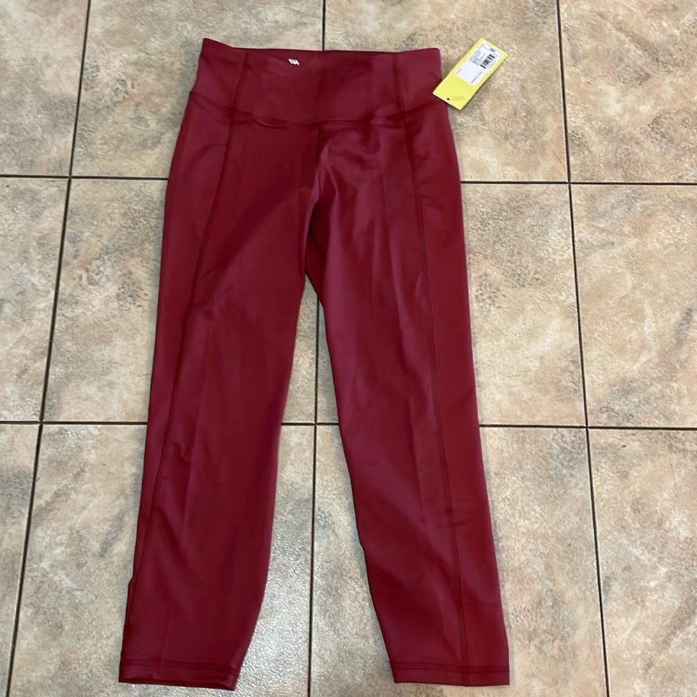 All in motion cranberry athletic pants